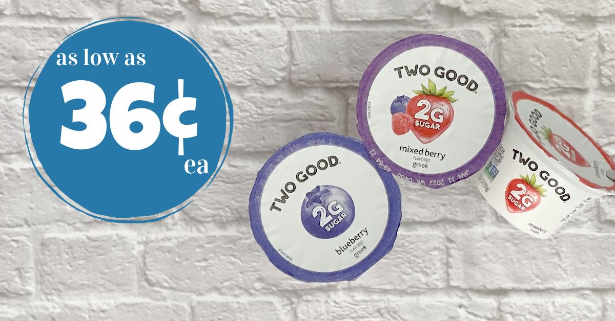 Two Good Good Save Two Good Single Serve Yogurt as low as $0.36! - Kroger Krazy