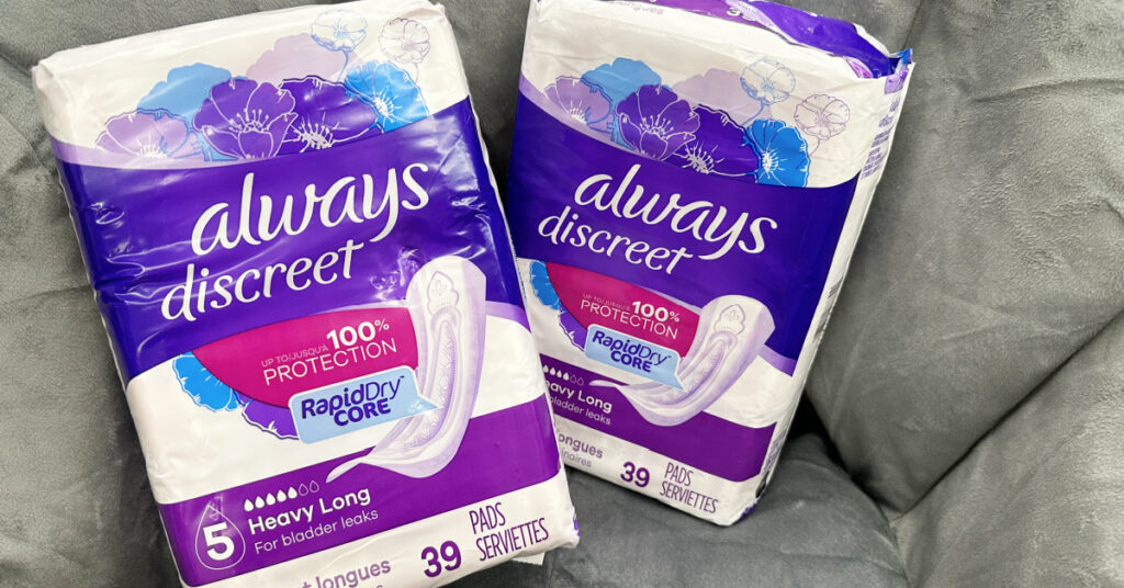 Always Discreet Incontinence Underwear Maximum Absorb Large - 17 Count,  Large / 17 Count - Kroger