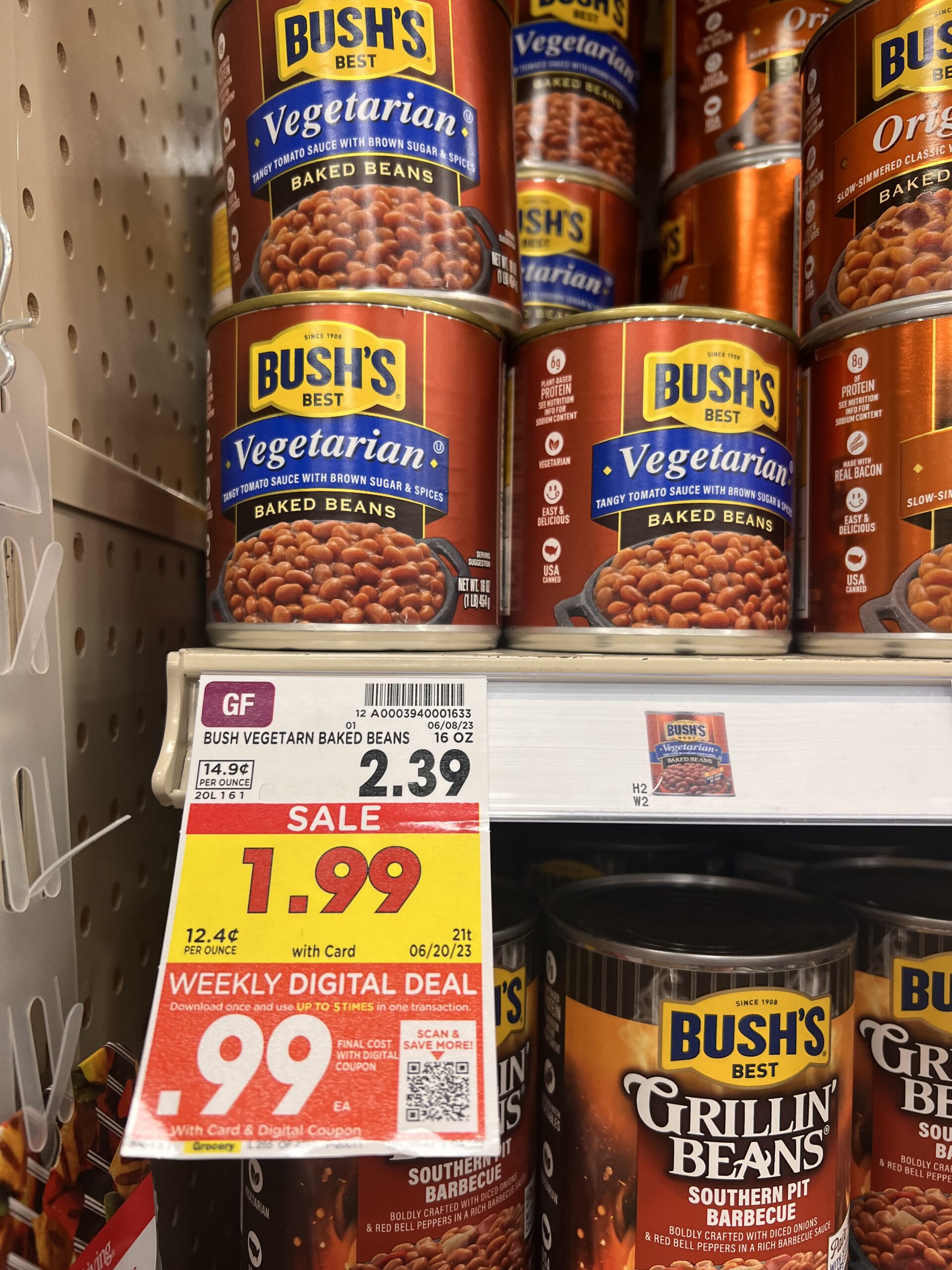 bush's best baked beans kroger shelf image 4