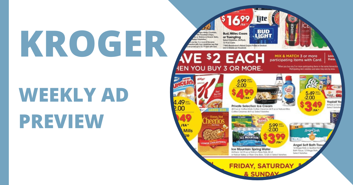 Unadvertised Kroger Deals Printable Master List - Kroger Krazy