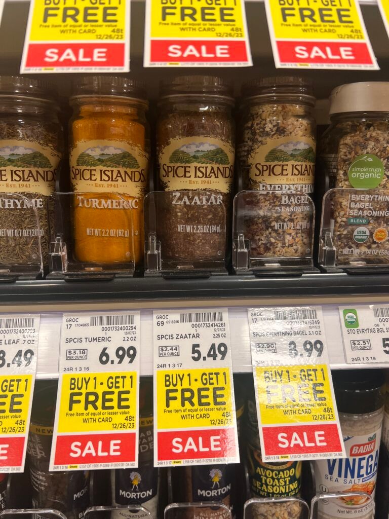 spice islands kroger shelf image