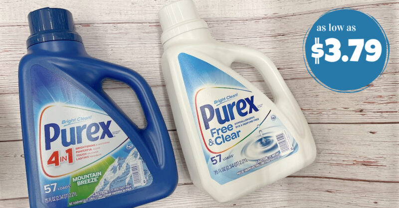 Purex Laundry Detergent Kroger Krazy 1