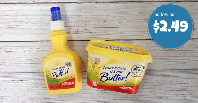 i can't believe it's not butter! kroger krazy
