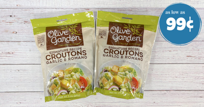 olive garden croutons kroger krazy