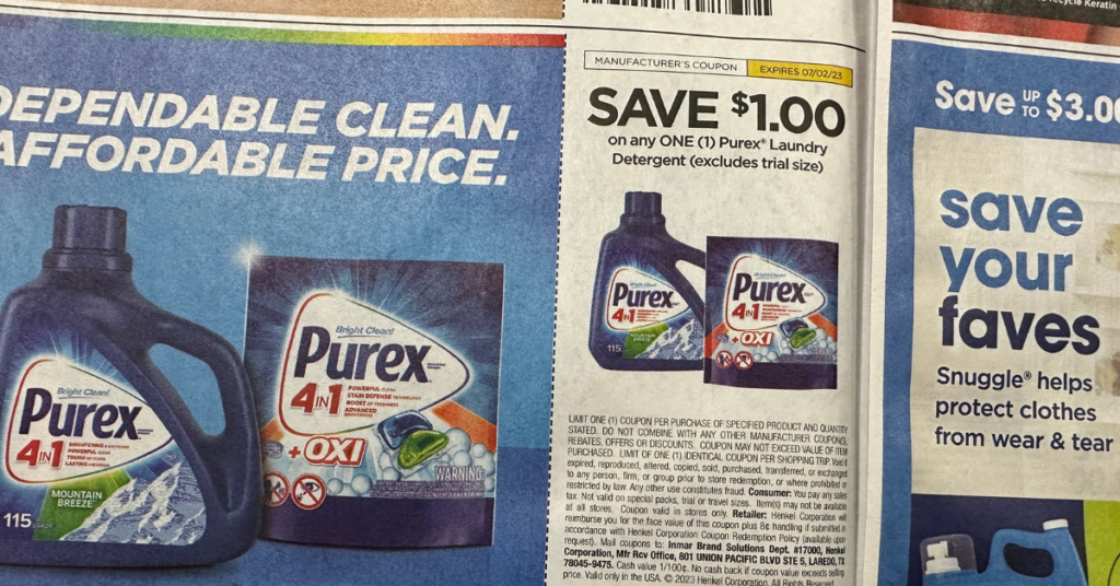 purex laundry detergent kroger