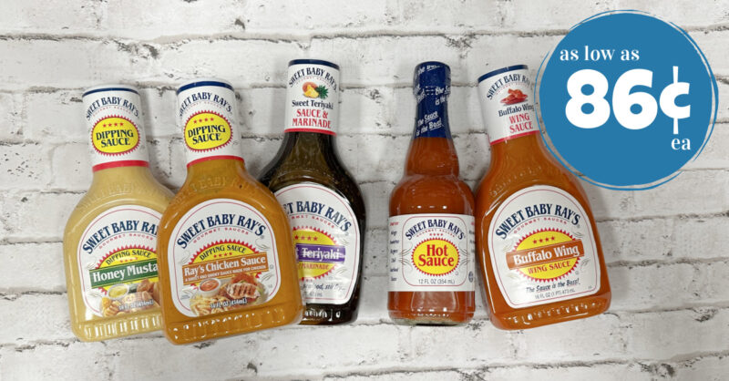 sweet baby rays sauces kroger krazy