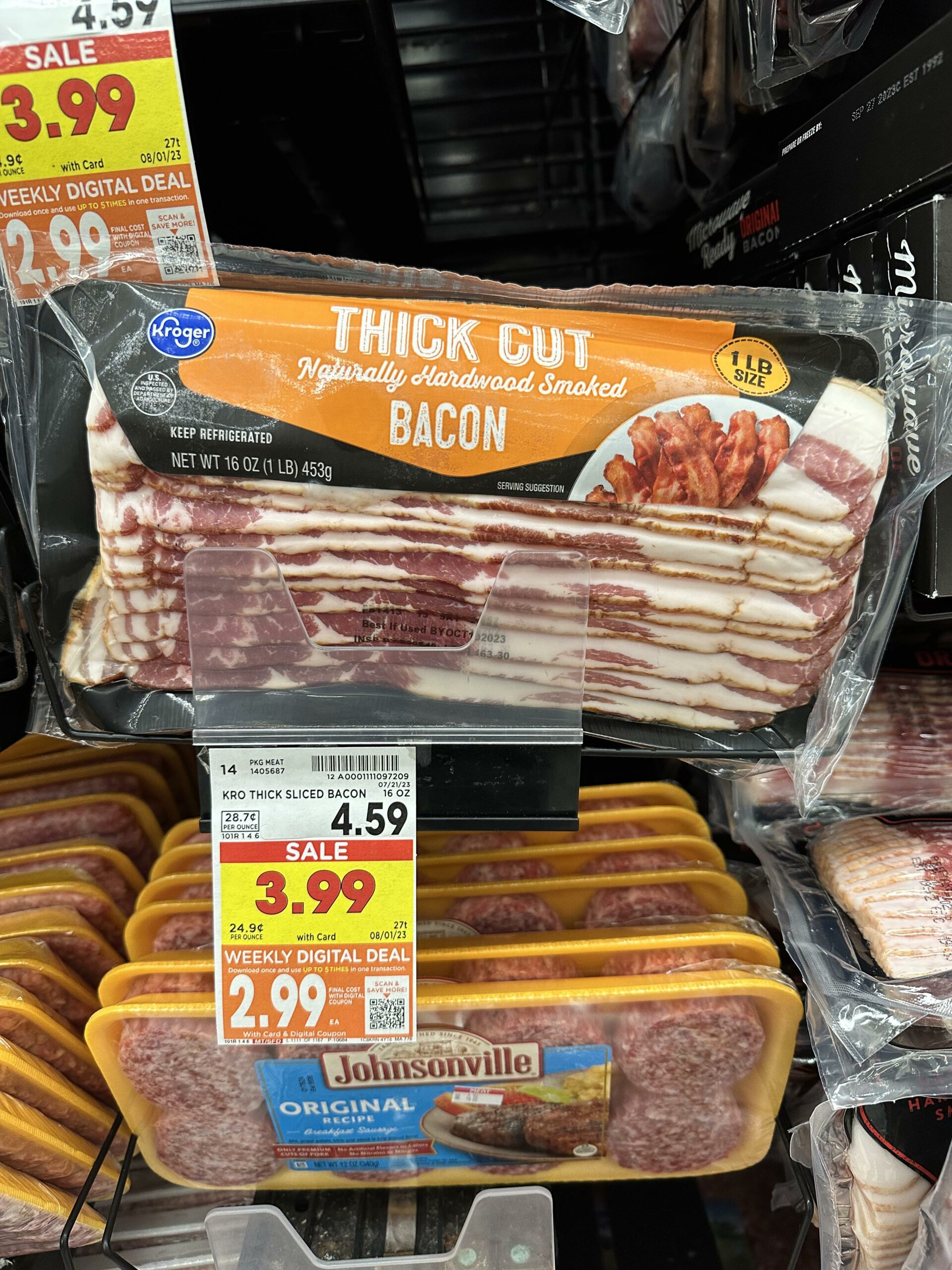kroger bacon kroger shelf image 3