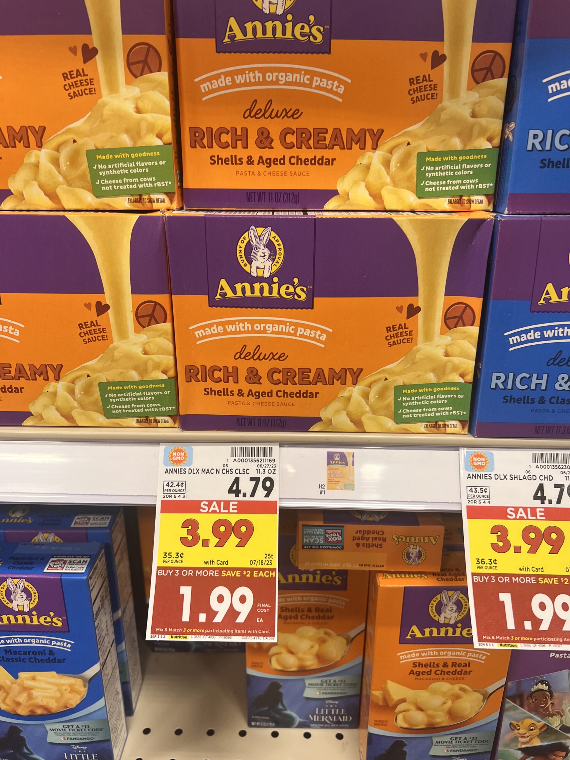 annies mac and cheese kroger shelf image 1