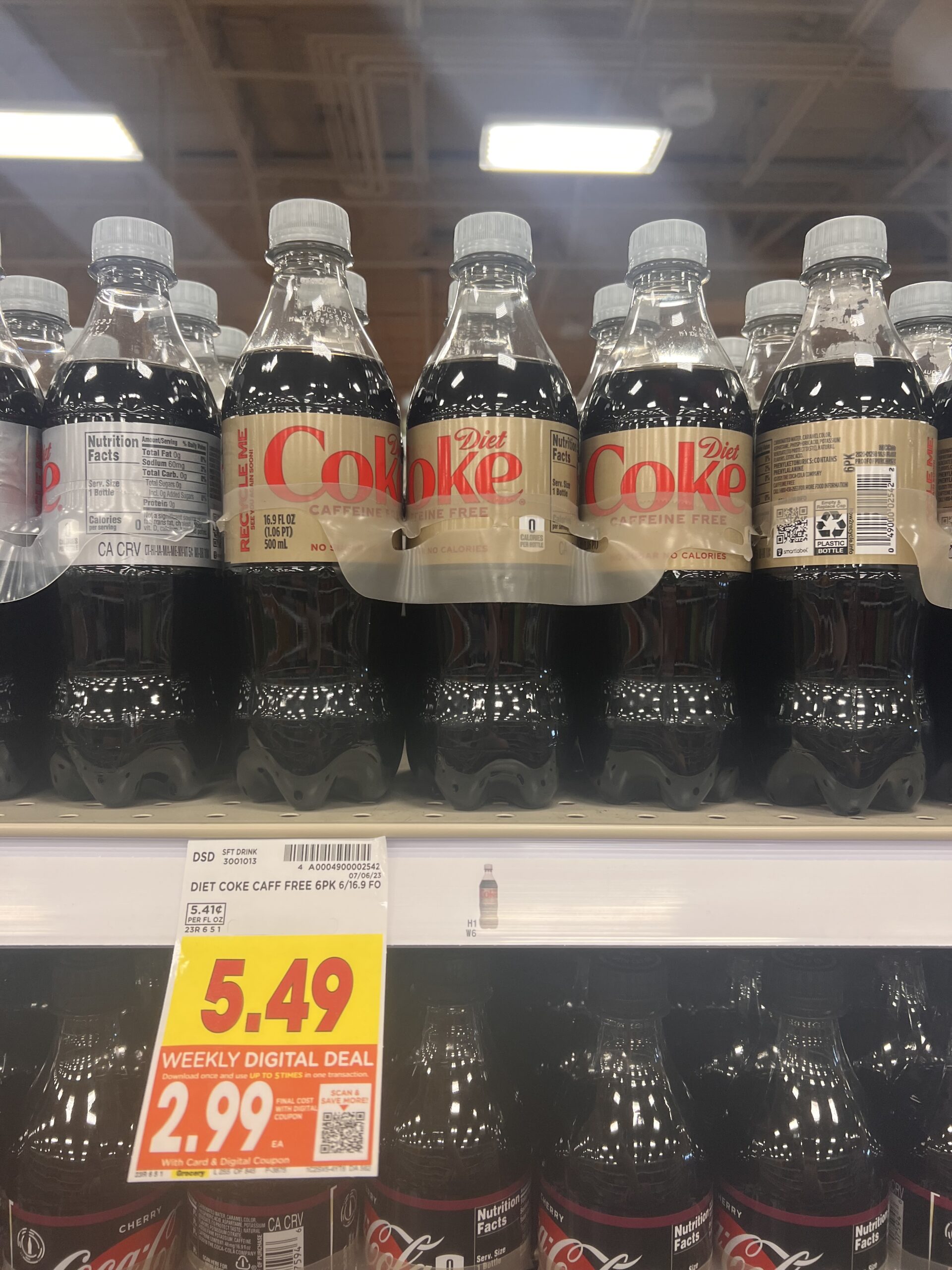 coke kroger shelf image 1