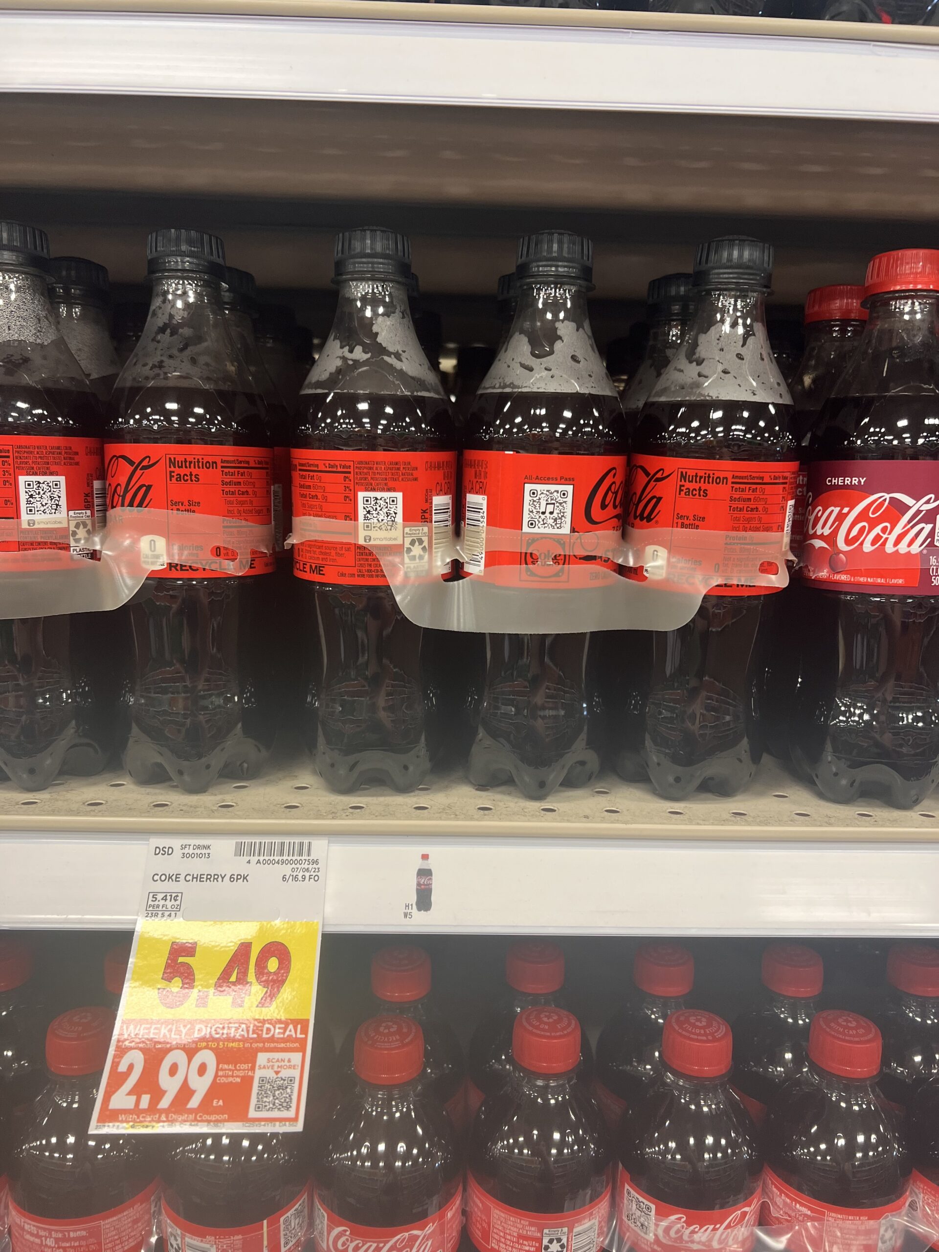 coke kroger shelf image 2