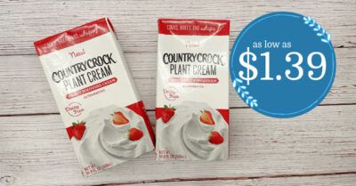 country crock plant based cream kroger krazy
