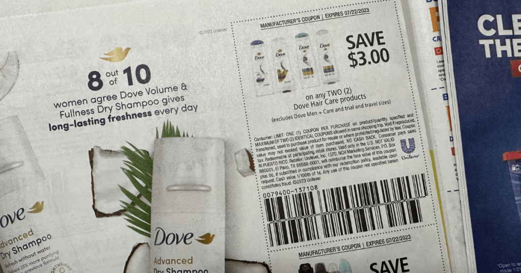 dove hair care kroger