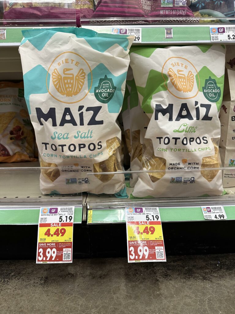maiz chips kroger shelf image 1