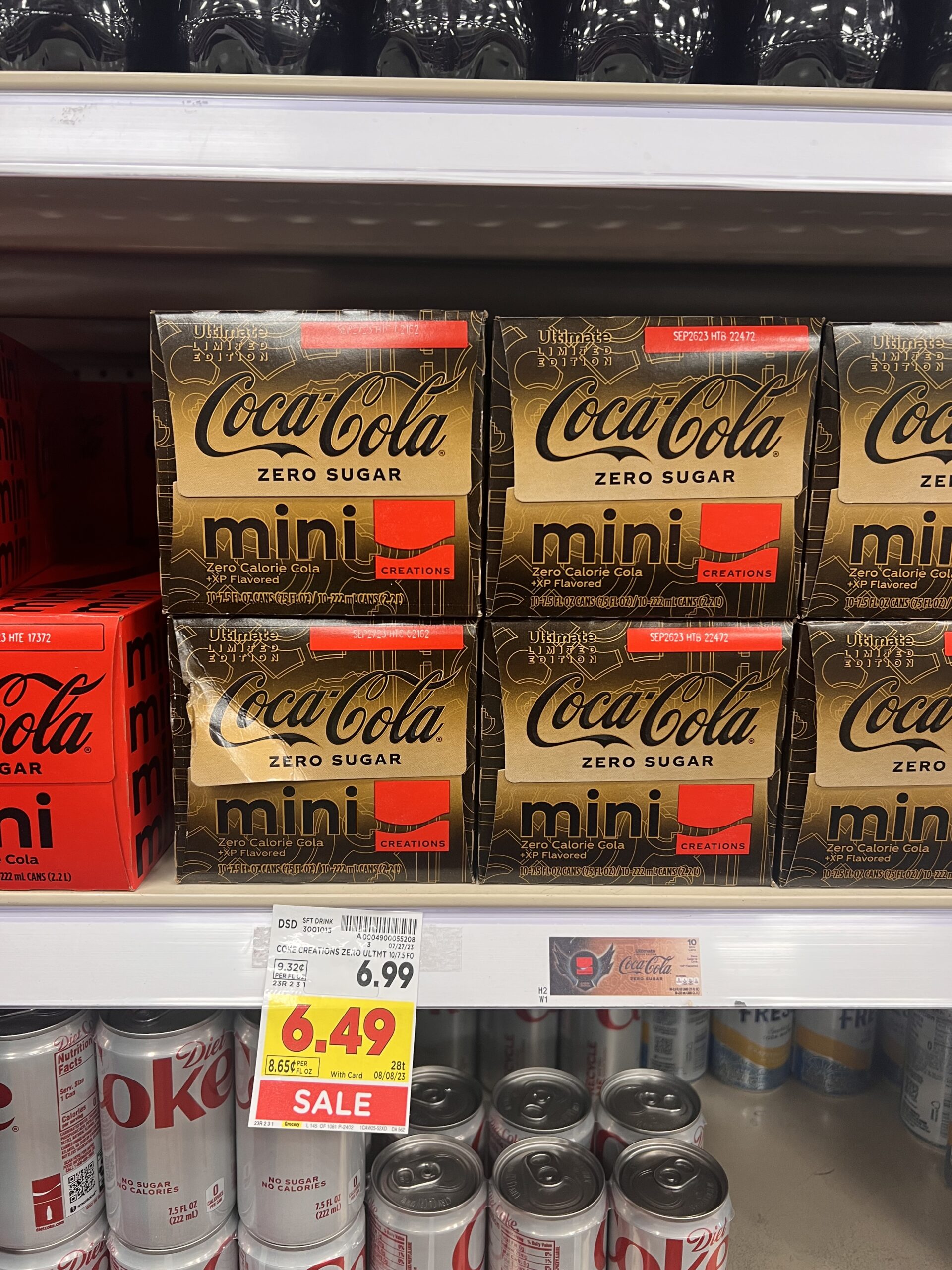 coca cola ultimate kroger shelf image 1