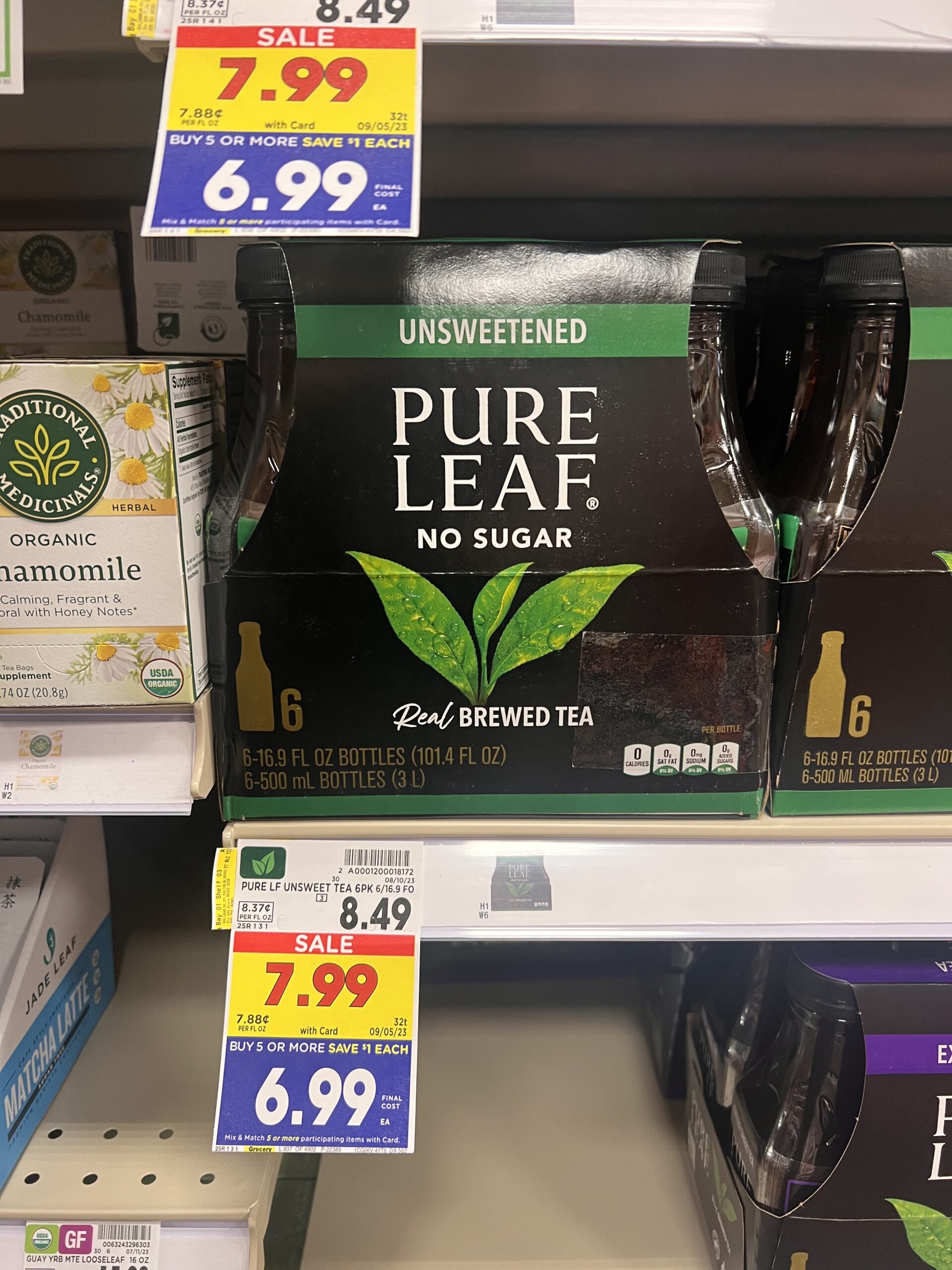 pure leaf kroger shelf image 2