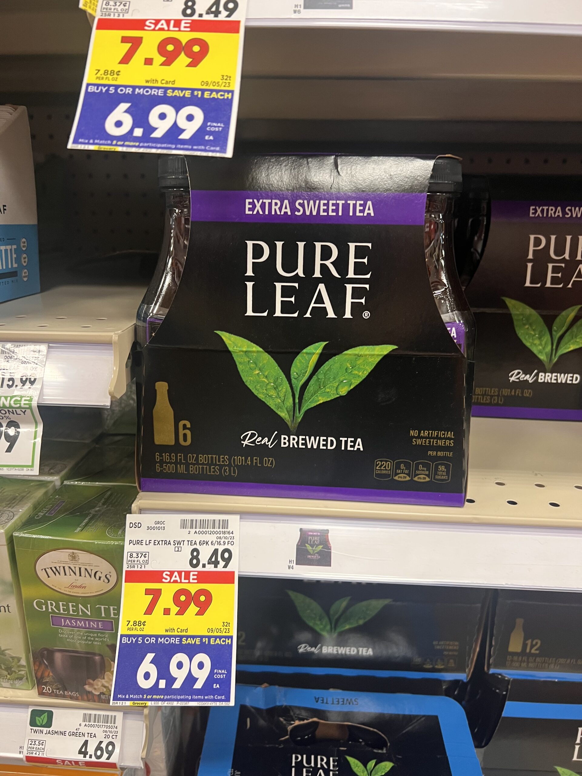 pure leaf kroger shelf image 3