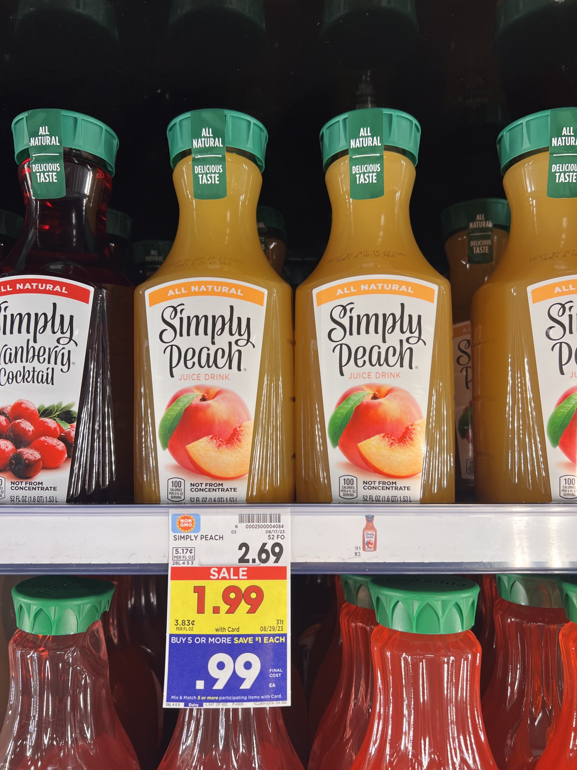 simply juice kroger shelf image 2