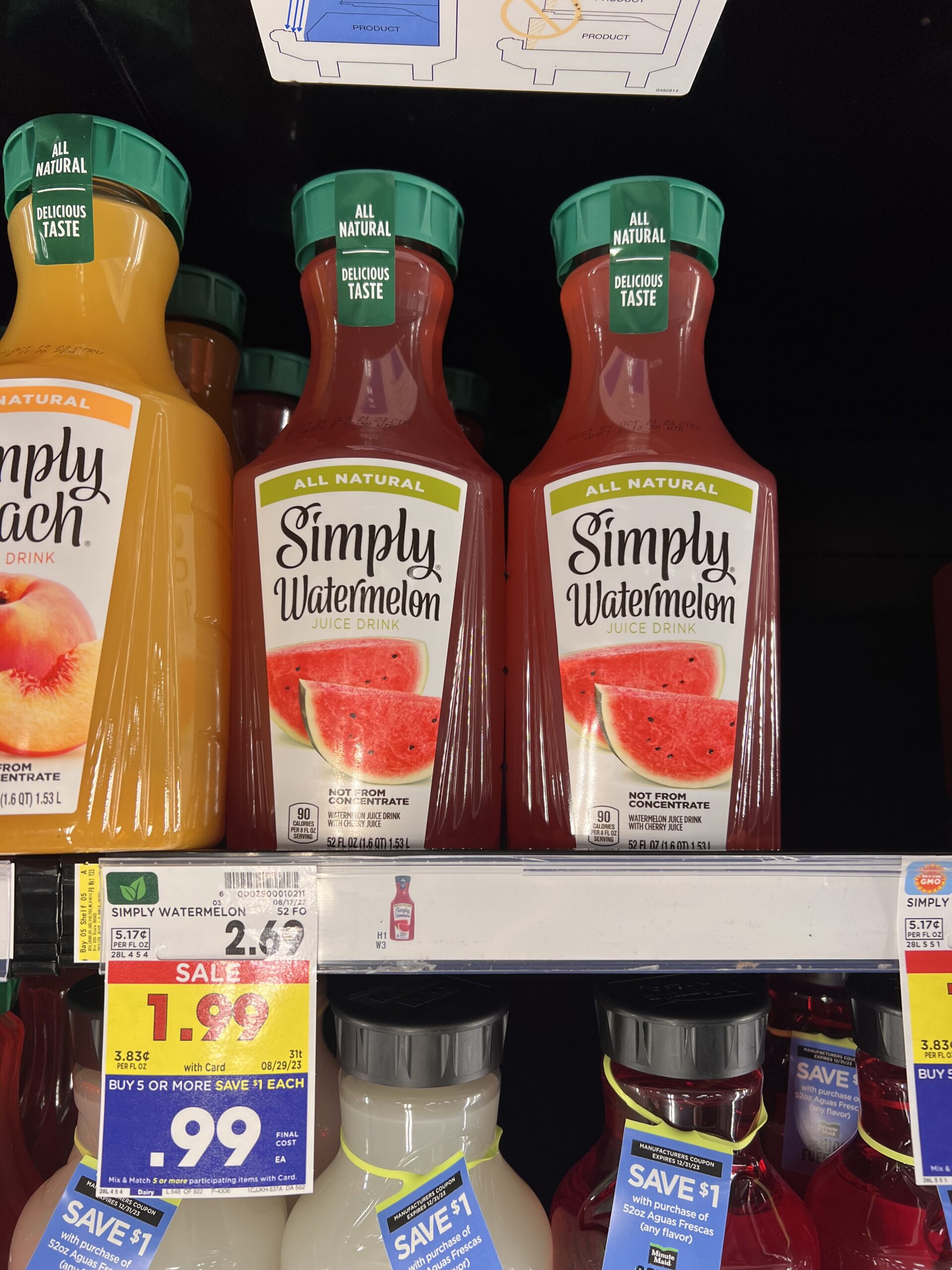 simply juice kroger shelf image 3