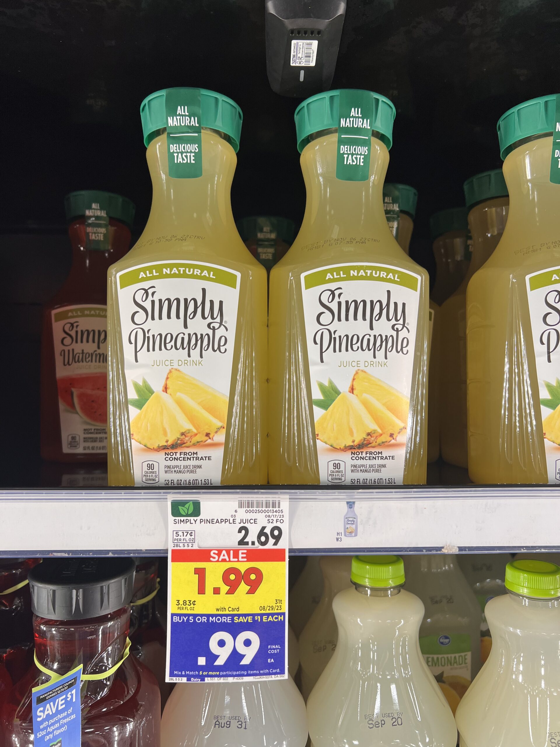 simply juice kroger shelf image 5
