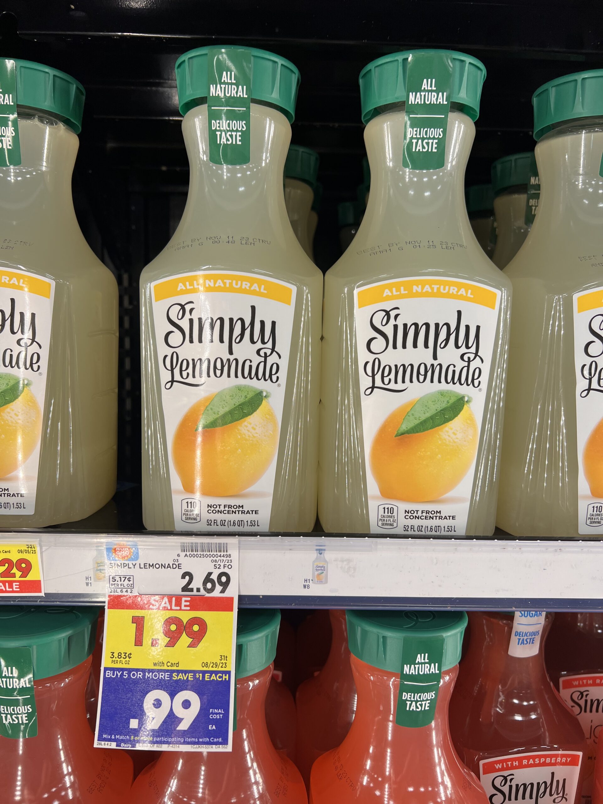 simply juice kroger shelf image 6