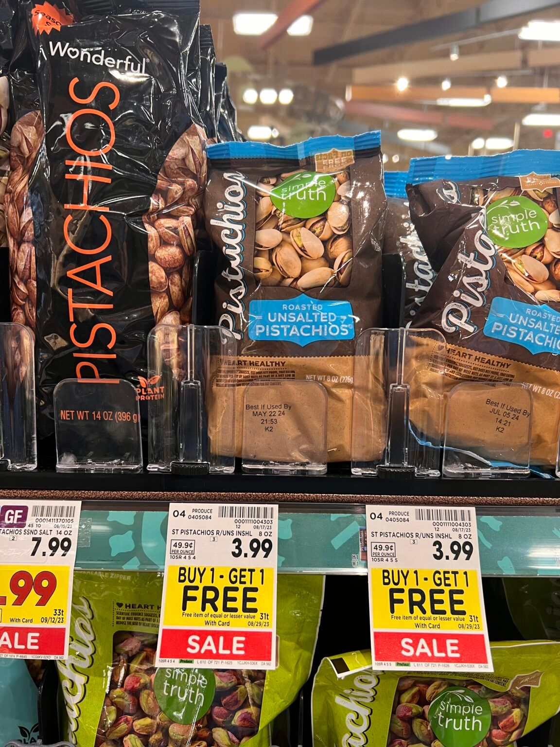 Simple Truth Pistachios are B1G1 FREE at Kroger! - Kroger Krazy