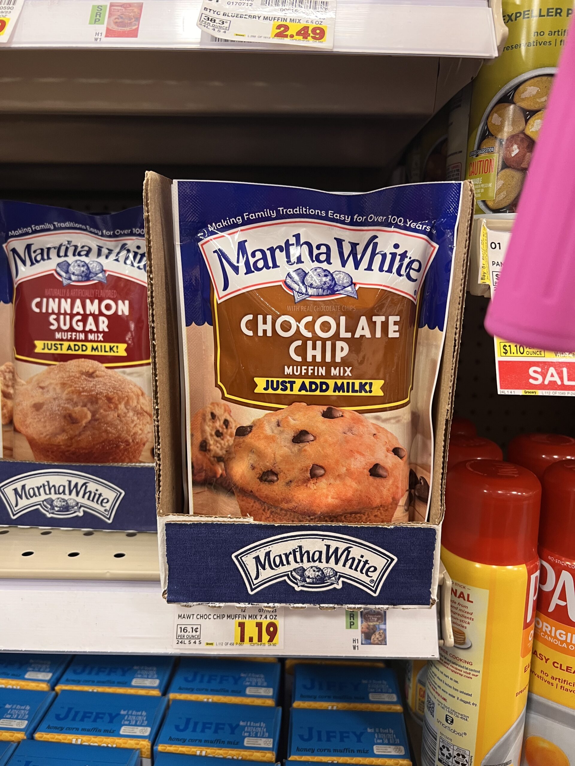 martha white muffin mix kroger shelf image 4