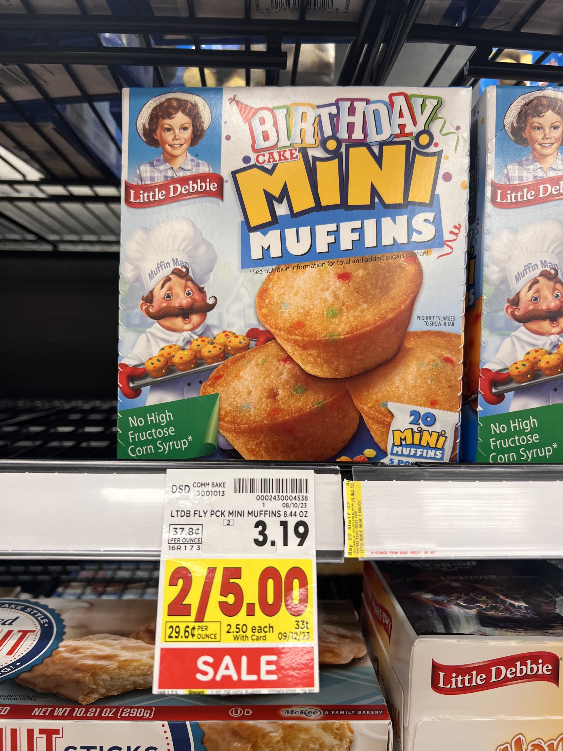little debbie mini muffins kroger shelf image 2