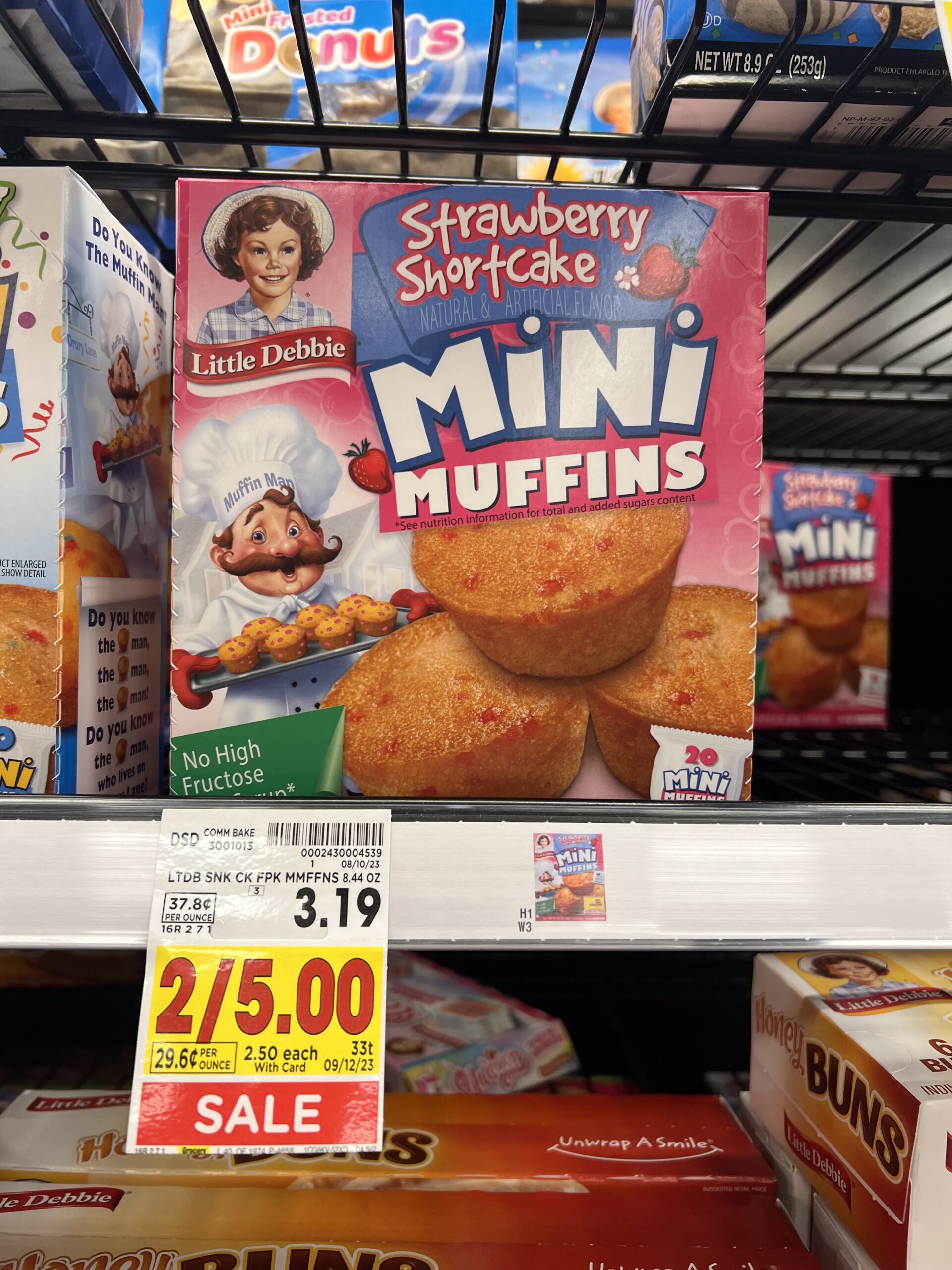 little debbie mini muffins kroger shelf image 3