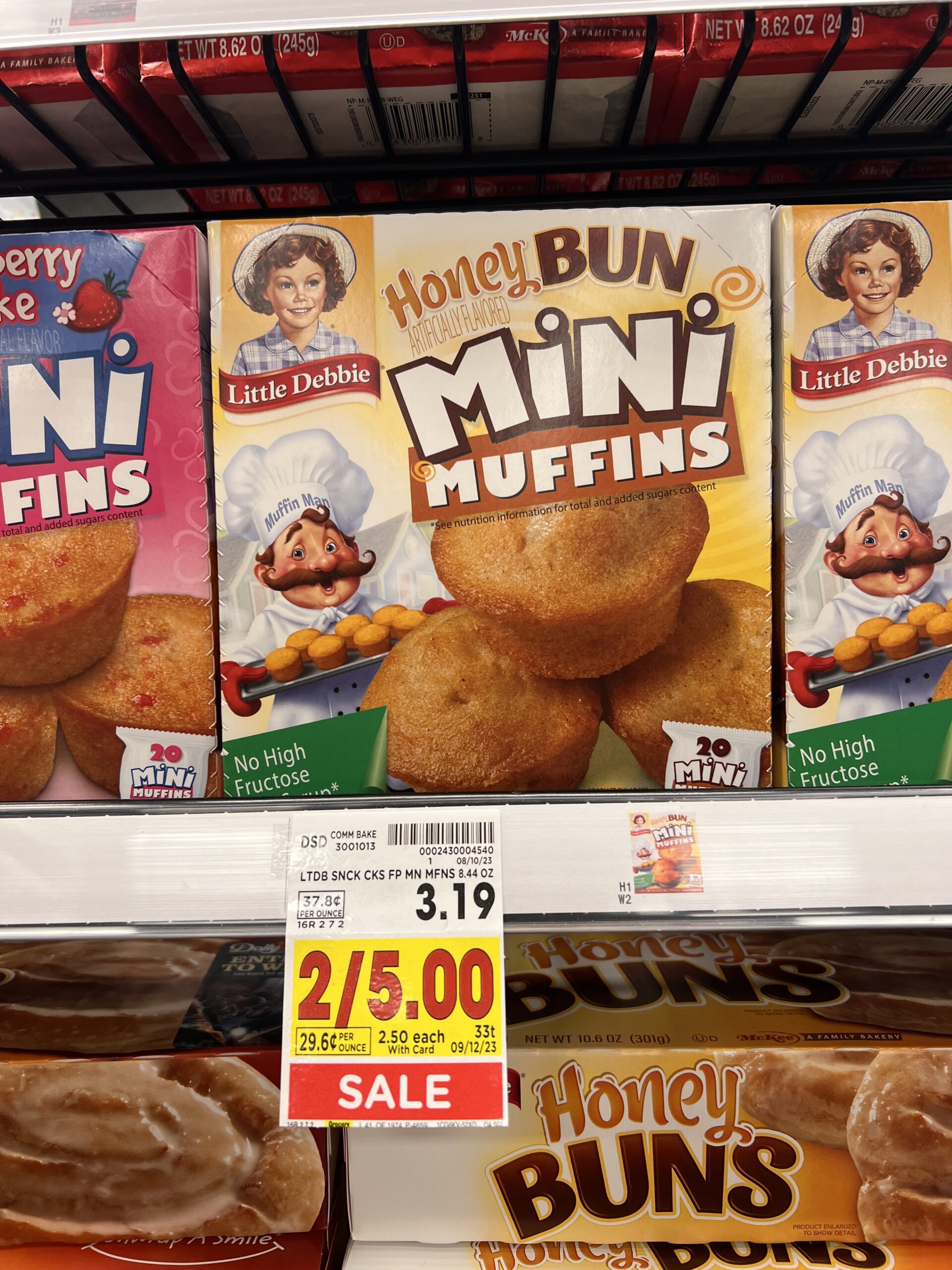 little debbie mini muffins kroger shelf image 4