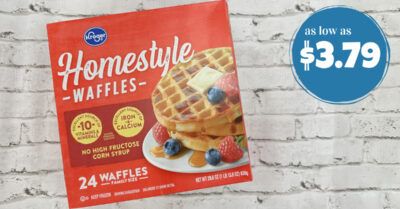 kroger homestyle waffles kroger krazy