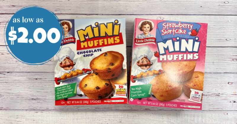 little debbie mini muffins kroger krazy
