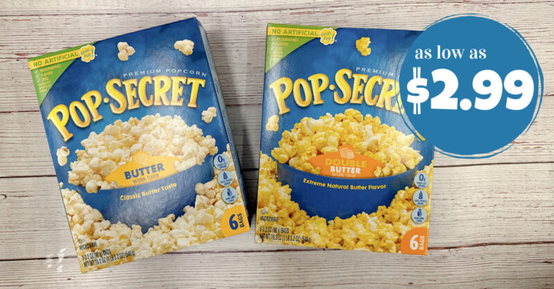pop secret popcorn (5) kroger krazy