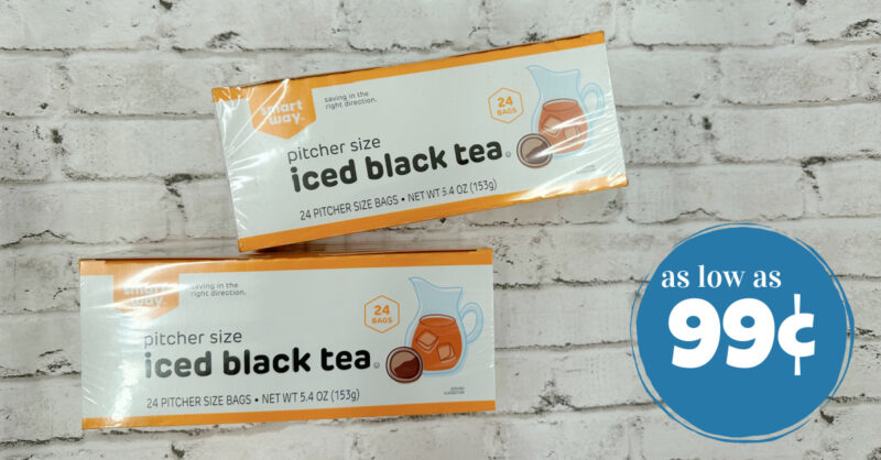 smart way iced black tea kroger krazy