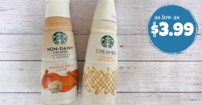 starbucks creamer kroger krazy