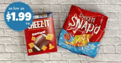 Cheez It items kroger krazy