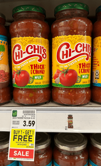 Chi-Chi's Salsa Kroger Shelf Image