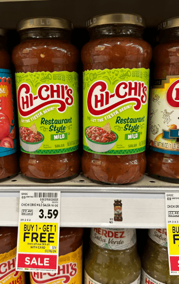 Chi-Chi's Salsa Kroger Shelf Image