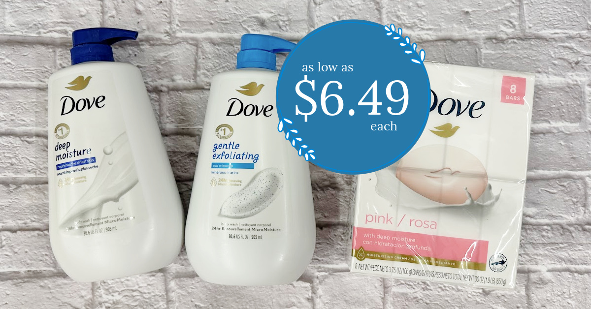 Pamper Yourself with Dove Body Wash and Beauty Bars Deals with the Self  Care Event! - Kroger Krazy