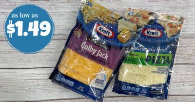 Kraft Shredded Cheese kroger krazy 1