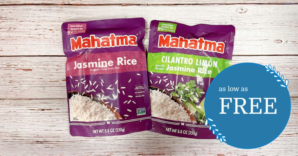 FREE Mahatma Ready to Serve Rice at Kroger! - Kroger Krazy