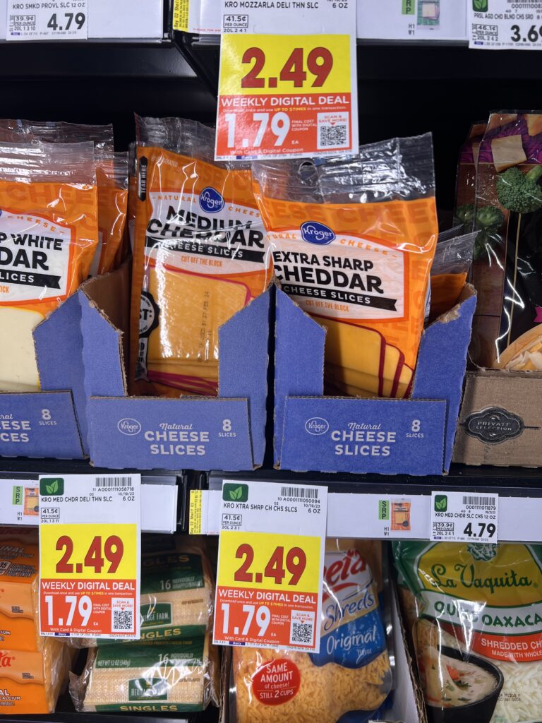 kroger cheese shelf image 6