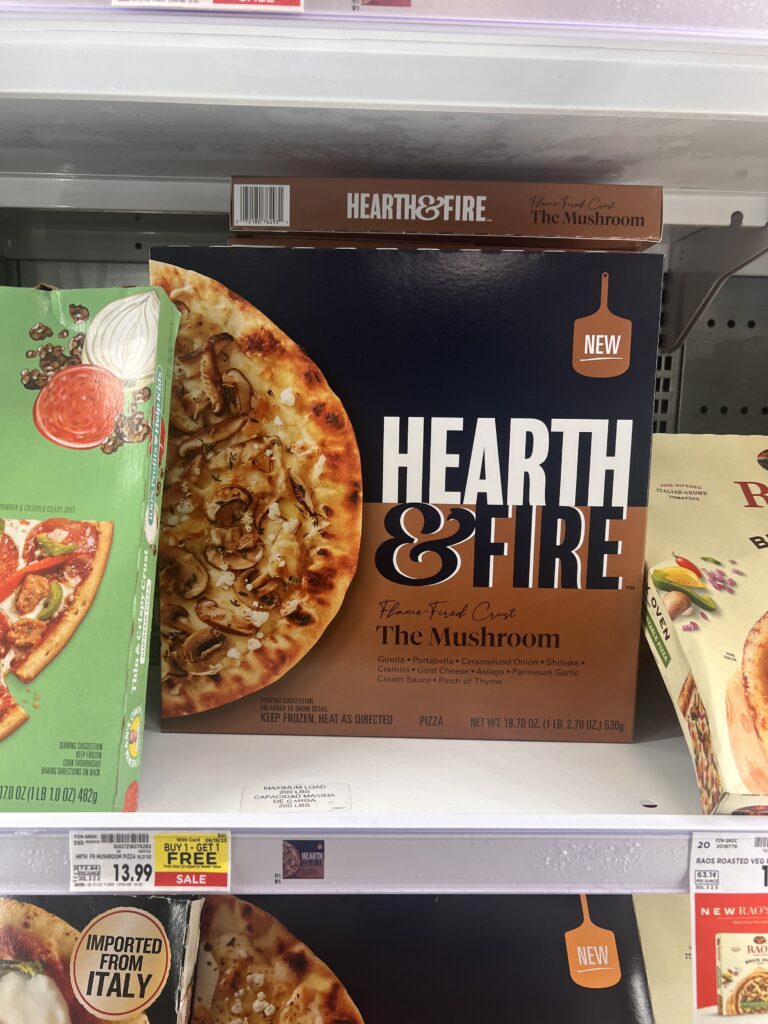 hearth & fire pizza kroger shelf image 3