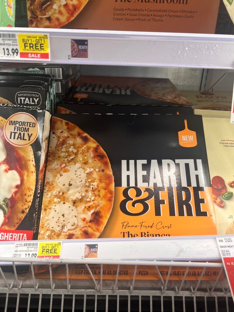 hearth & fire pizza kroger shelf image 4