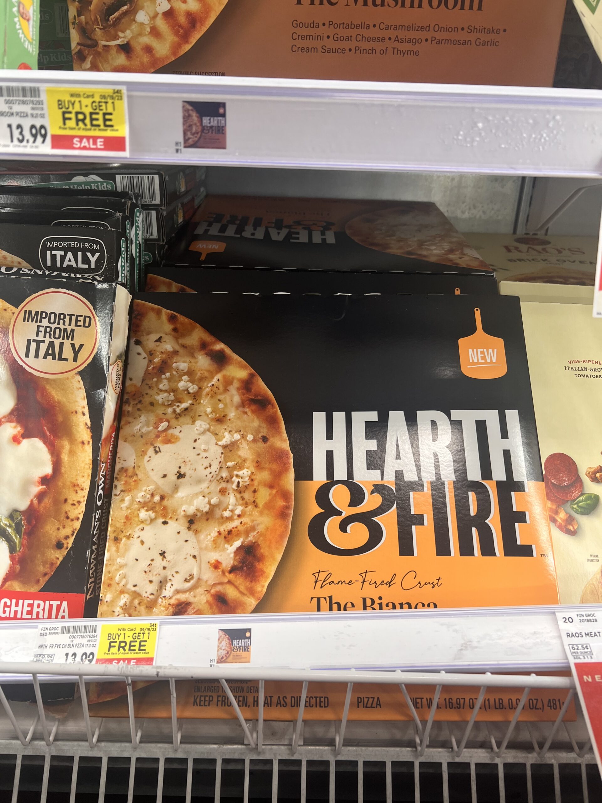 hearth & fire pizza kroger shelf image 4