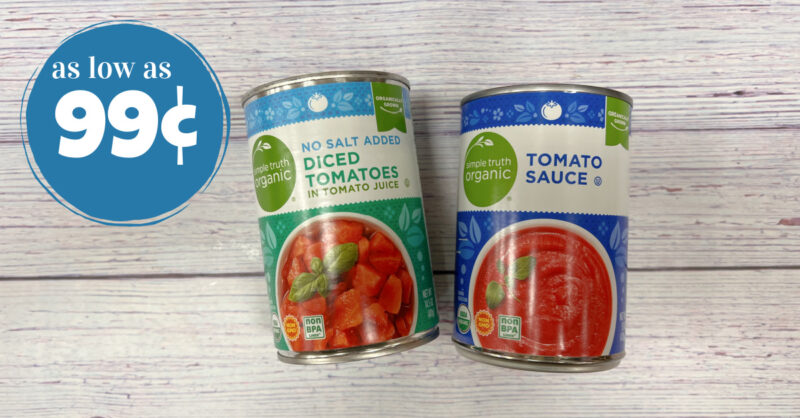 Simple truth canned tomatoes kroger krazy