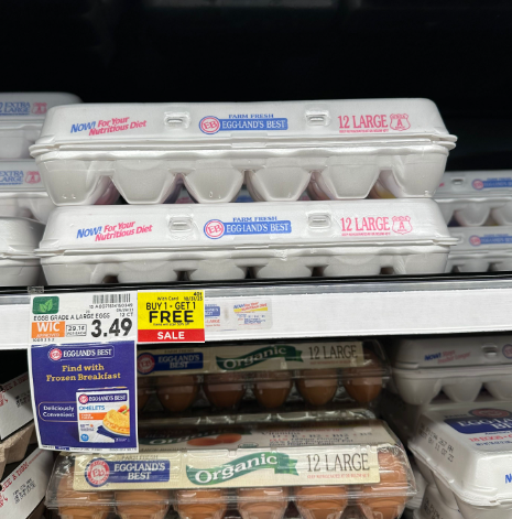 Eggland's Best Eggs Kroger Shelf image