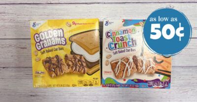 GM soft baked oat bars kroger krazy