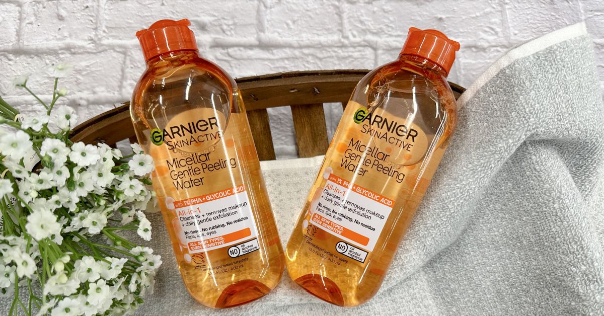 Garnier Micellar Water is as low as $7.49 with Kroger Mega Event