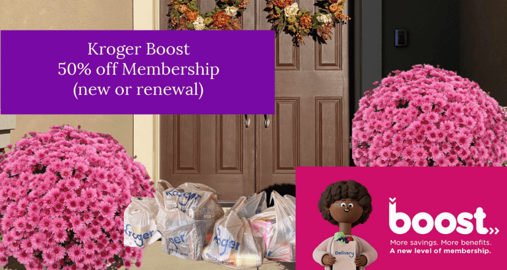 Kroger Boost Delivery Kroger Krazy 50