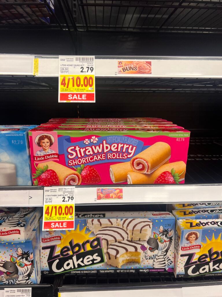 Little Debbie Snacks Kroger Shelf Image